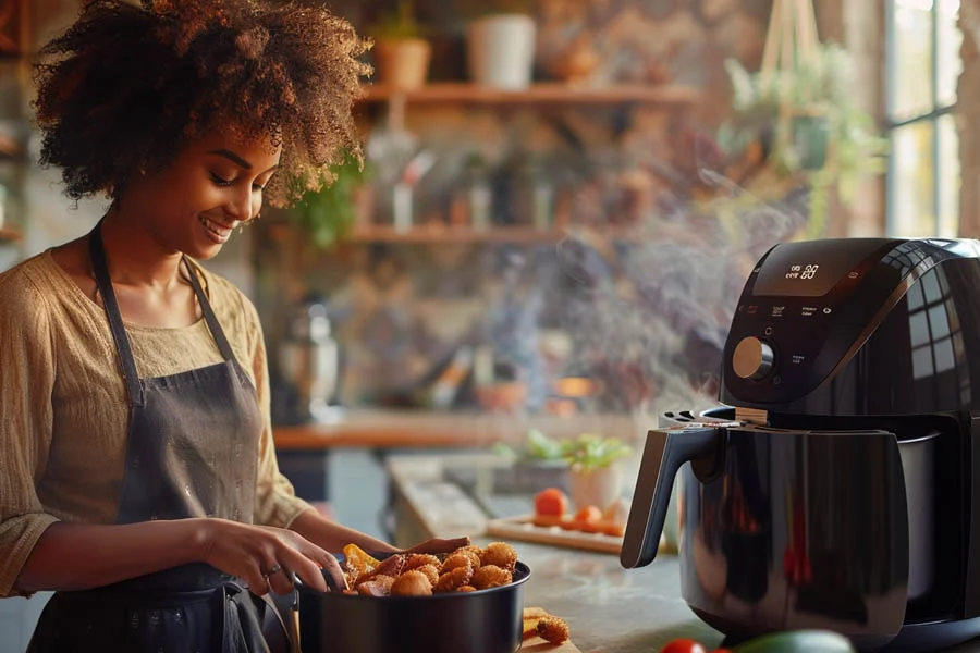 Portable air fryer