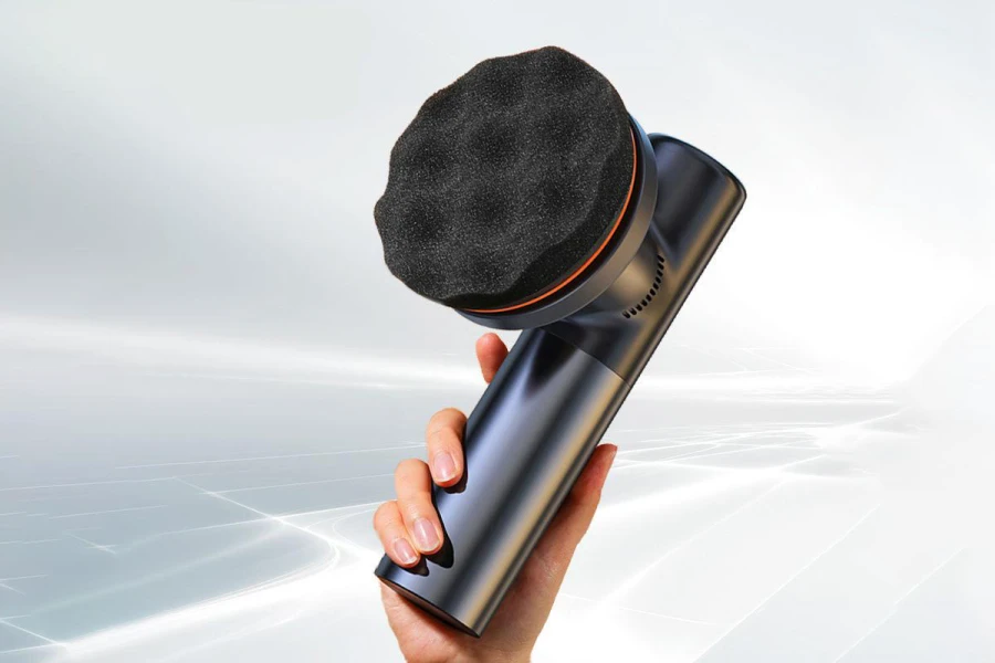 Portable car polishing machine